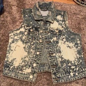 Denim vest